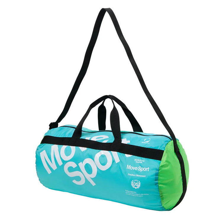 【2026モデル】デサント ムーブスポーツ ポケッタブル ドラムバッグ 33L ボストンバッグ コンパクトに折りたたみ可 MOVESPORT ST6SBB01U スポーツバッグ かばん 鞄 カバン 遠征 合宿 旅行 サブバッグ descente