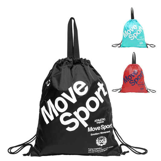【2026モデル】デサント ムーブスポーツ チームサック ナップサック ジムサック シューズバッグ MOVESPORT ST6SBZ53U バックパック リュックサック デイパック 巾着袋 サブバッグ エコバッグ ランドリーバッグ 部活 ジム descente