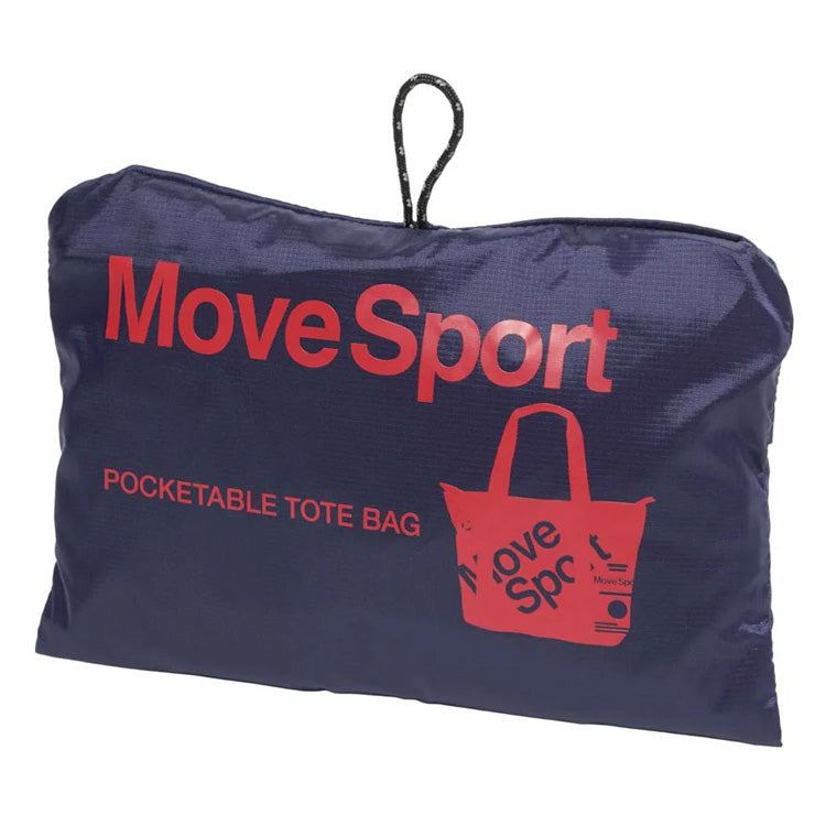 【2026モデル】デサント ムーブスポーツ ポケッタブル トートバッグ 22L コンパクトに折りたたみ可 MOVESPORT ST6FTT00U エコバッグ スポーツバッグ ランドリーバッグ かばん 鞄 カバン 買い物 お出かけ 買い物袋 descente