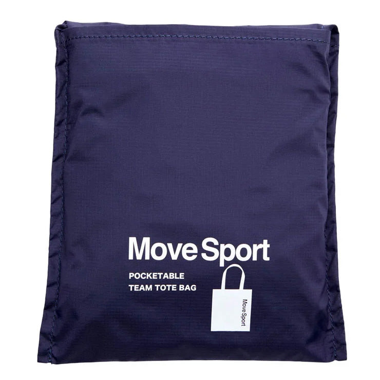 【2026モデル】デサント ムーブスポーツ ポケッタブル チーム トートバッグ コンパクトに折りたたみ可 MOVESPORT ST6FTT02U エコバッグ スポーツバッグ ランドリーバッグ かばん 鞄 カバン 買い物 お出かけ 買い物袋 descente