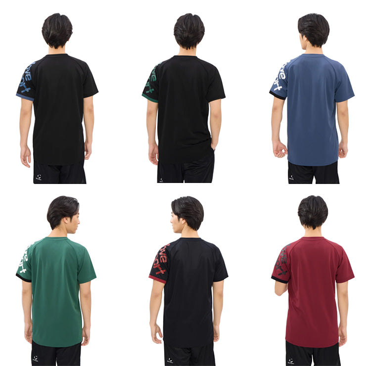 【石川祐希選手着用】2026モデル デサント ムーブスポーツ バレーボール 半袖 プラクティスシャツ Tシャツ バレーシャツ メンズ SV6SHT04U 夏用 スポーツウェア トレーニングウェア ジム ランニング ジョギング ウェア 大きいサイズあり descente movesport