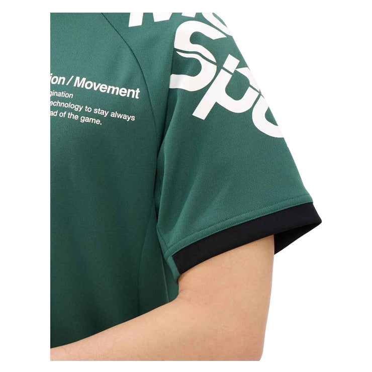 【石川祐希選手着用】2026モデル デサント ムーブスポーツ バレーボール 半袖 プラクティスシャツ Tシャツ バレーシャツ メンズ SV6SHT04U 夏用 スポーツウェア トレーニングウェア ジム ランニング ジョギング ウェア 大きいサイズあり descente movesport