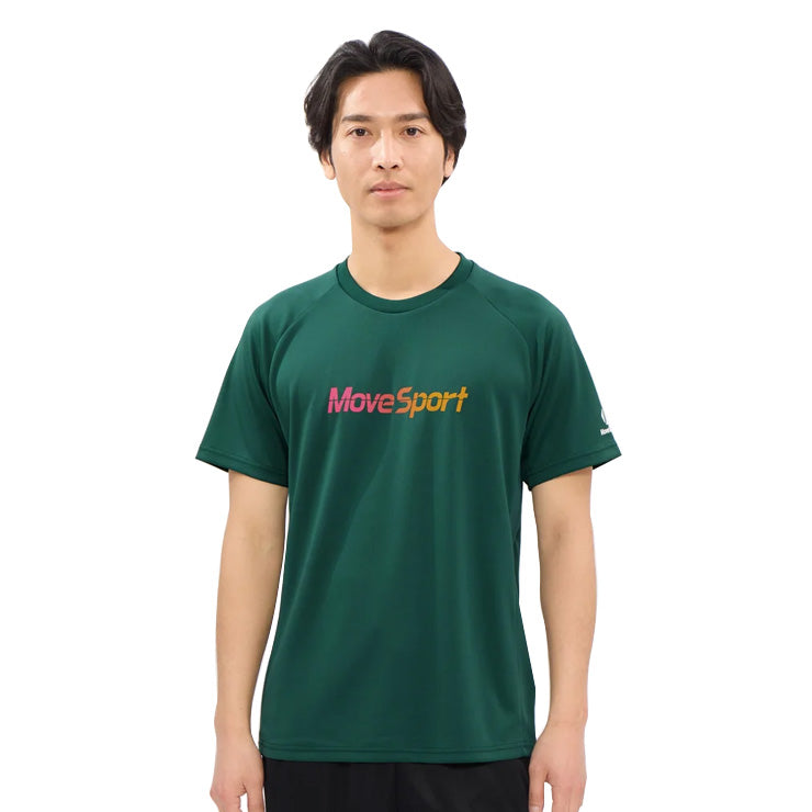 【石川祐希選手着用】2026モデル デサント ムーブスポーツ バレーボール 半袖 プラクティスシャツ Tシャツ バレーシャツ メンズ SV6SHT05U 夏用 スポーツウェア トレーニングウェア ジム ランニング ジョギング ウェア 大きいサイズあり descente movesport