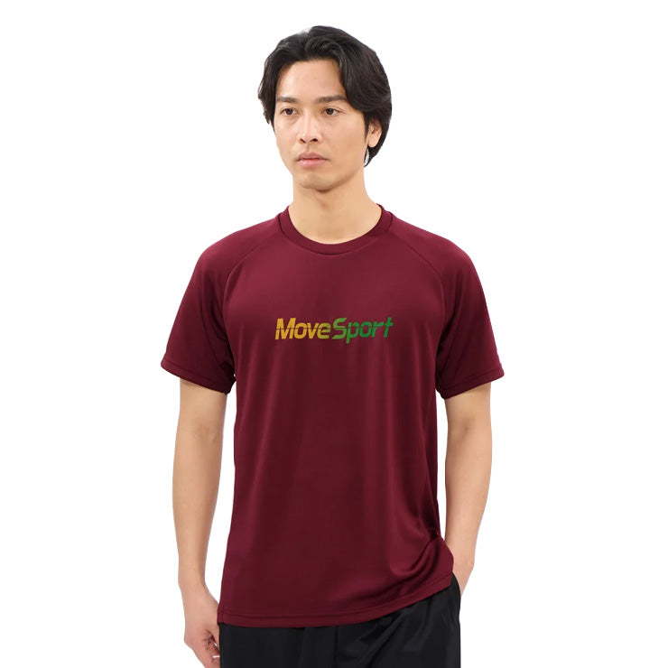 【石川祐希選手着用】2026モデル デサント ムーブスポーツ バレーボール 半袖 プラクティスシャツ Tシャツ バレーシャツ メンズ SV6SHT05U 夏用 スポーツウェア トレーニングウェア ジム ランニング ジョギング ウェア 大きいサイズあり descente movesport