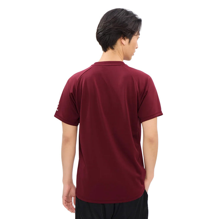 【石川祐希選手着用】2026モデル デサント ムーブスポーツ バレーボール 半袖 プラクティスシャツ Tシャツ バレーシャツ メンズ SV6SHT05U 夏用 スポーツウェア トレーニングウェア ジム ランニング ジョギング ウェア 大きいサイズあり descente movesport