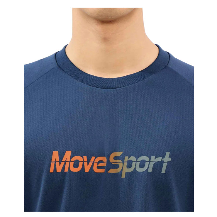 【石川祐希選手着用】2026モデル デサント ムーブスポーツ バレーボール 半袖 プラクティスシャツ Tシャツ バレーシャツ メンズ SV6SHT05U 夏用 スポーツウェア トレーニングウェア ジム ランニング ジョギング ウェア 大きいサイズあり descente movesport