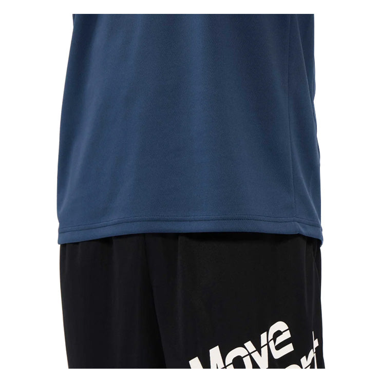 【石川祐希選手着用】2026モデル デサント ムーブスポーツ バレーボール 半袖 プラクティスシャツ Tシャツ バレーシャツ メンズ SV6SHT05U 夏用 スポーツウェア トレーニングウェア ジム ランニング ジョギング ウェア 大きいサイズあり descente movesport