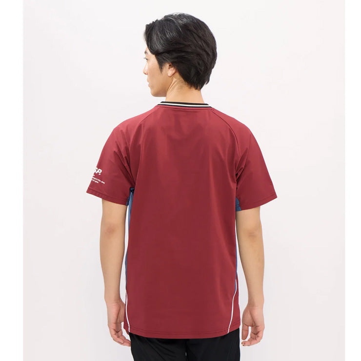 【石川祐希選手着用】2026モデル デサント ムーブスポーツ バレーボール 半袖 プラクティスシャツ Tシャツ バレーシャツ メンズ SV6SHT10U 夏用 スポーツウェア トレーニングウェア ジム ランニング ジョギング ウェア 大きいサイズあり descente movesport