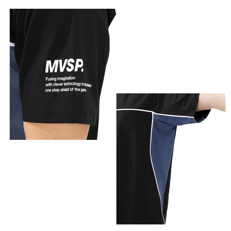 【石川祐希選手着用】2026モデル デサント ムーブスポーツ バレーボール 半袖 プラクティスシャツ Tシャツ バレーシャツ メンズ SV6SHT10U 夏用 スポーツウェア トレーニングウェア ジム ランニング ジョギング ウェア 大きいサイズあり descente movesport