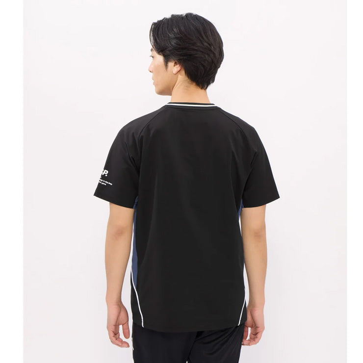 【石川祐希選手着用】2026モデル デサント ムーブスポーツ バレーボール 半袖 プラクティスシャツ Tシャツ バレーシャツ メンズ SV6SHT10U 夏用 スポーツウェア トレーニングウェア ジム ランニング ジョギング ウェア 大きいサイズあり descente movesport