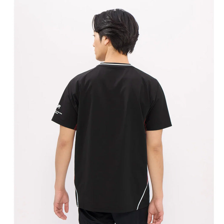 【石川祐希選手着用】2026モデル デサント ムーブスポーツ バレーボール 半袖 プラクティスシャツ Tシャツ バレーシャツ メンズ SV6SHT10U 夏用 スポーツウェア トレーニングウェア ジム ランニング ジョギング ウェア 大きいサイズあり descente movesport