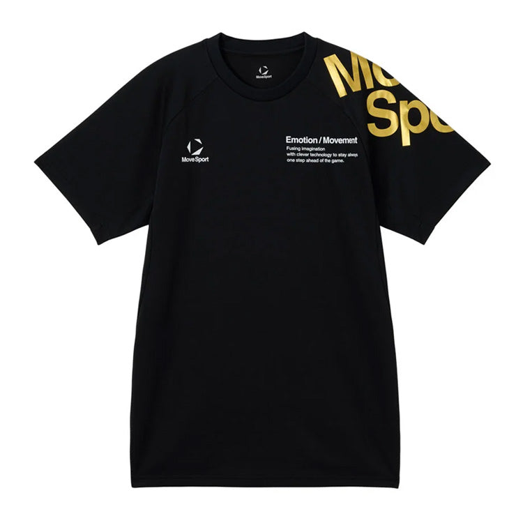 【石川祐希選手着用】2026モデル デサント ムーブスポーツ バレーボール 半袖 プラクティスシャツ Tシャツ バレーシャツ メンズ SV6SHT11U 夏用 スポーツウェア トレーニングウェア ジム ランニング ジョギング ウェア 大きいサイズあり descente movesport