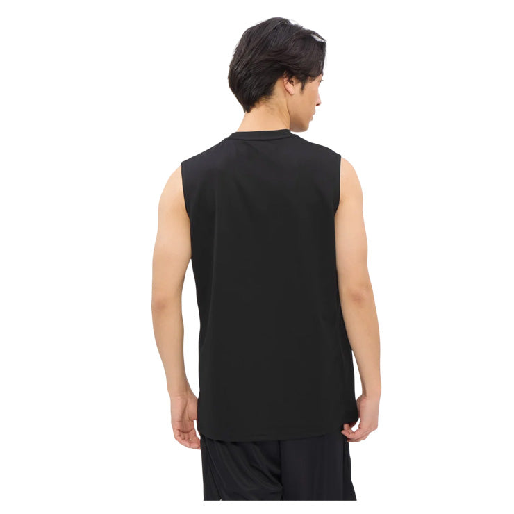 【石川祐希選手着用】2026モデル デサント ムーブスポーツ バレーボール ノースリーブ プラクティスシャツ Tシャツ バレーシャツ メンズ SV6STZ01U 夏用 スポーツウェア トレーニングウェア ジム ランニング ジョギング ウェア 大きいサイズあり descente movesport