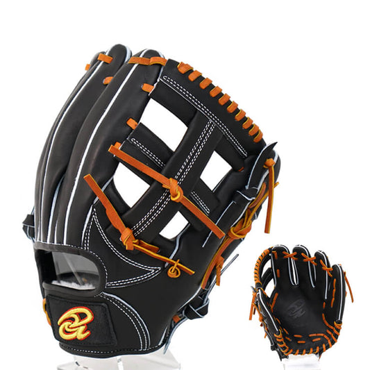 【平裏刺繍・ラベル交換1円】ドナイヤ 限定 硬式 内野手用 グローブ グラブ 右投げ用 ブラック 高校野球対応 DJIIBT 黒 野球グローブ 硬式グローブ 硬式グラブ 大人 一般 野球グラブ ソフトボール兼用 日本製 国産 donaiya