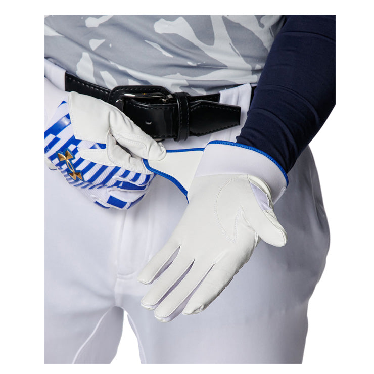 【刺繍1円】アンダーアーマー バッティンググローブ UAクリーンアップ プロ 両手用 一般 カラー 合成皮革 6001312 バッティング手袋 バッティンググラブ 打者用手袋 大人 一般 under armour