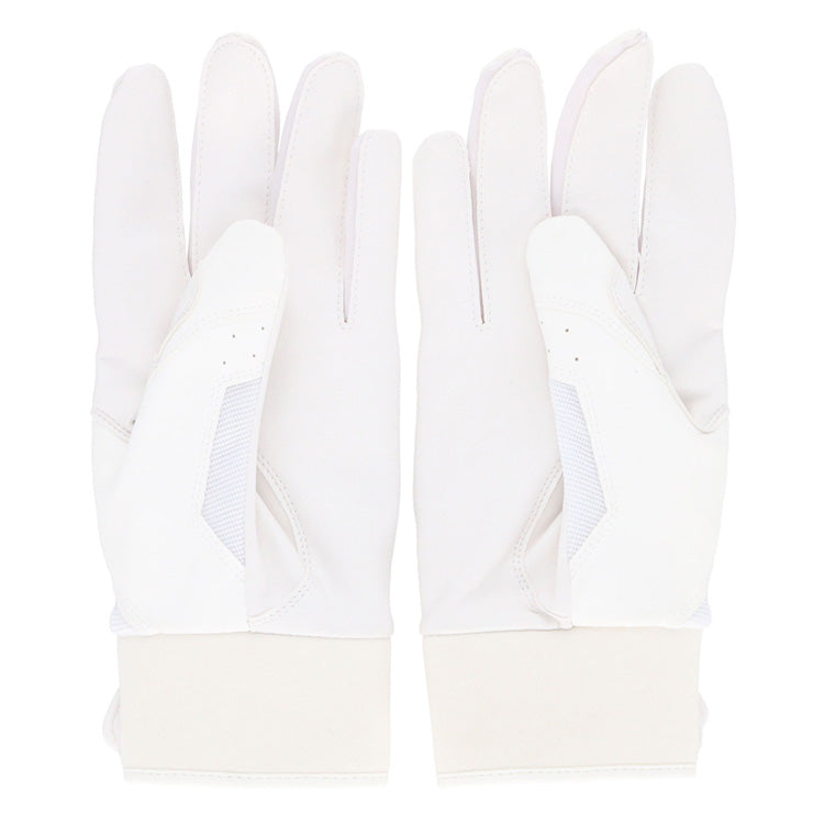 【刺繍1円】アンダーアーマー バッティンググローブ UAクリーンアップ プロ 高校野球対応 両手用 合成皮革 6001313 中学生 高校生 バッティング手袋 バッティンググラブ 打者用手袋 大人 一般 白 黒 under armour