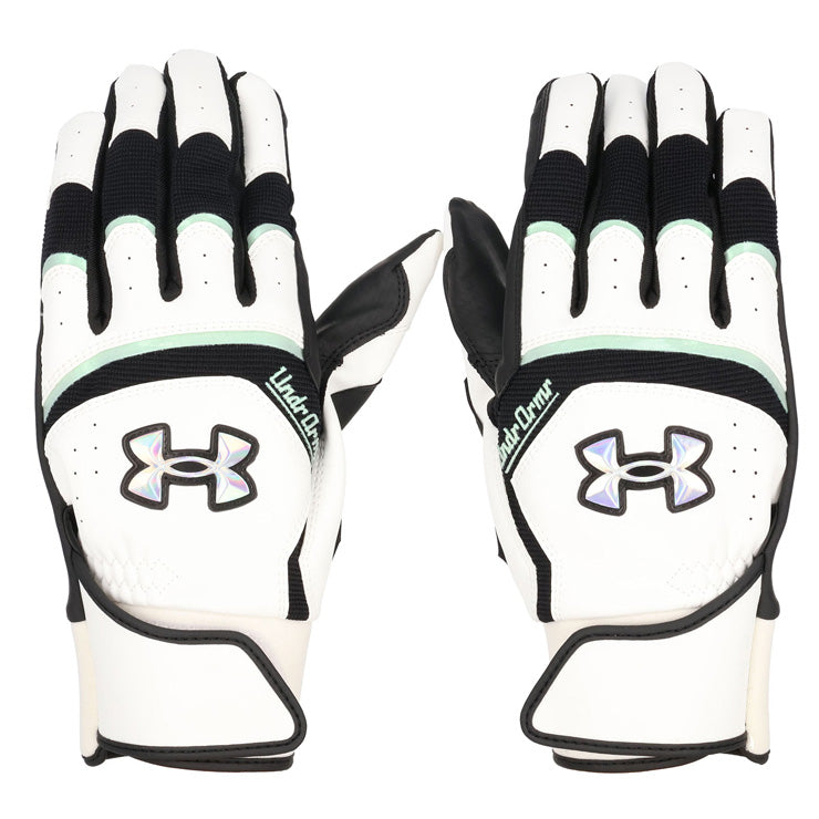 【刺繍1円】アンダーアーマー バッティンググローブ UAヤード プロ 両手用 一般 カラー 合成皮革 6001314 バッティング手袋 バッティンググラブ 打者用手袋 大人 一般 under armour