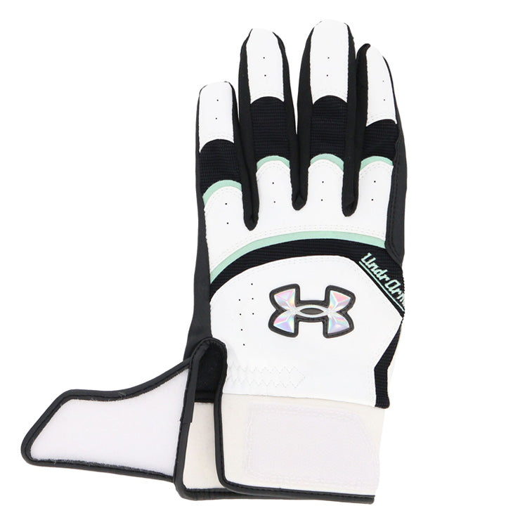 【刺繍1円】アンダーアーマー バッティンググローブ UAヤード プロ 両手用 一般 カラー 合成皮革 6001314 バッティング手袋 バッティンググラブ 打者用手袋 大人 一般 under armour
