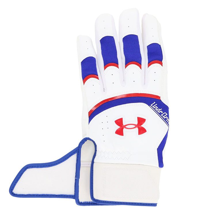 【刺繍1円】アンダーアーマー バッティンググローブ UAヤード プロ 両手用 一般 カラー 合成皮革 6001314 バッティング手袋 バッティンググラブ 打者用手袋 大人 一般 under armour