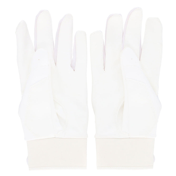 【刺繍1円】アンダーアーマー バッティンググローブ UAヤード プロ 両手用 高校野球対応 合成皮革 6001315 バッティング手袋 バッティンググラブ 打者用手袋 大人 一般 高校生 中学生 白 黒 ホワイト ブラック under armour