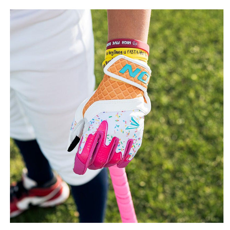 【日本未発売】イーストン ジュニア用 バッティンググローブ Sugar Rush Walk-Off Ethos 両手用 天然皮革 少年野球 並行輸入品 WO25YBG 直輸入品 バッティング手袋 バッティンググラブ こども キッズ Jr 子ども 学童野球 リトルリーグ 練習 試合 ソフトボール easton