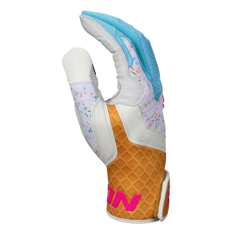 【日本未発売】イーストン ジュニア用 バッティンググローブ Sugar Rush Walk-Off Ethos 両手用 天然皮革 少年野球 並行輸入品 WO25YBG 直輸入品 バッティング手袋 バッティンググラブ こども キッズ Jr 子ども 学童野球 リトルリーグ 練習 試合 ソフトボール easton