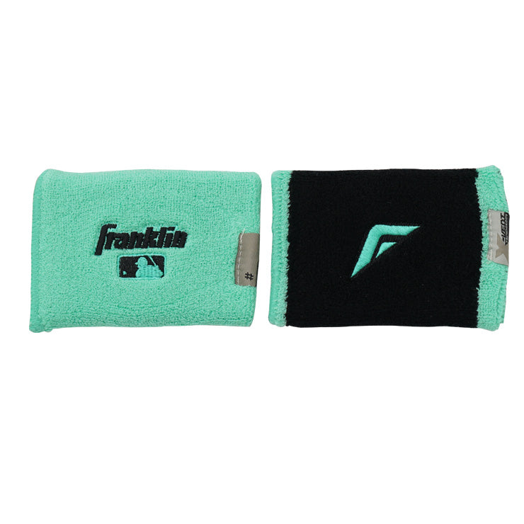 【2026モデル】フランクリン リストバンド 2個入り 両手用 MLB X-VENT Reversible Wristbands 23450 汗拭き 手首 汗 汗ふき アクセサリー 野球 バスケ テニス ランニング トレーニング スポーツ 小物 franklin