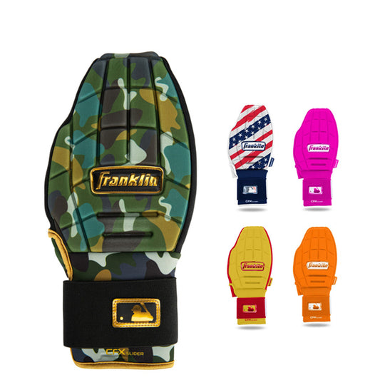 【2025モデル】フランクリン スライディングミット 走塁用プロテクター 限定カラー CFX PRT 片手用 左右兼用 23555 走塁用手袋 スライディンググローブ 保護パッド 右手用 左手用 大人 一般 MLB メジャーリーグ メジャーリーガー 愛用 Franklin