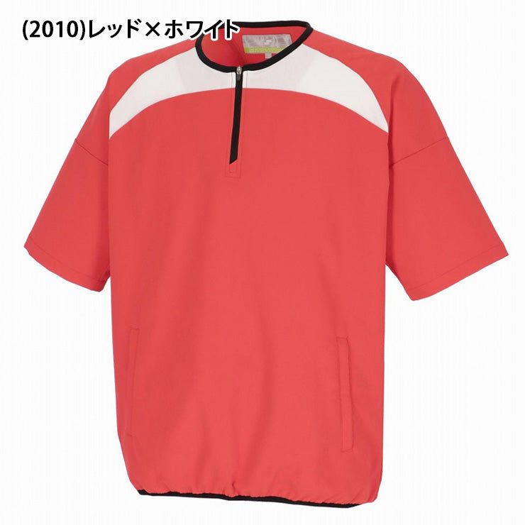 エスエスケイ SSK 野球 半袖 ハーフジップ クロストレーニングジャケット BWC2501 スポーツウェア ssk26ss2