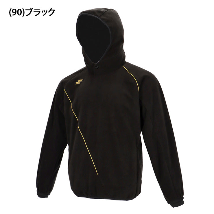 エスエスケイ SSK 野球 フリースジャケット 長袖 パーカー 冬用 BWF230PL グランドコート スポーツウェア ssk26ss2