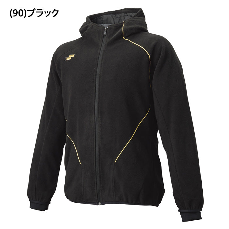 エスエスケイ SSK 野球 フリースジャケット フルZIP 長袖パーカー フーディー 裏タフタ BWF250PZ ssk26ss2