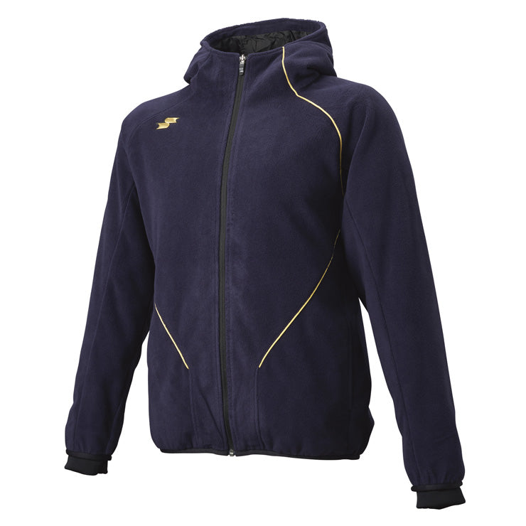 エスエスケイ SSK 野球 フリースジャケット フルZIP 長袖パーカー フーディー 裏タフタ BWF250PZ ssk26ss2