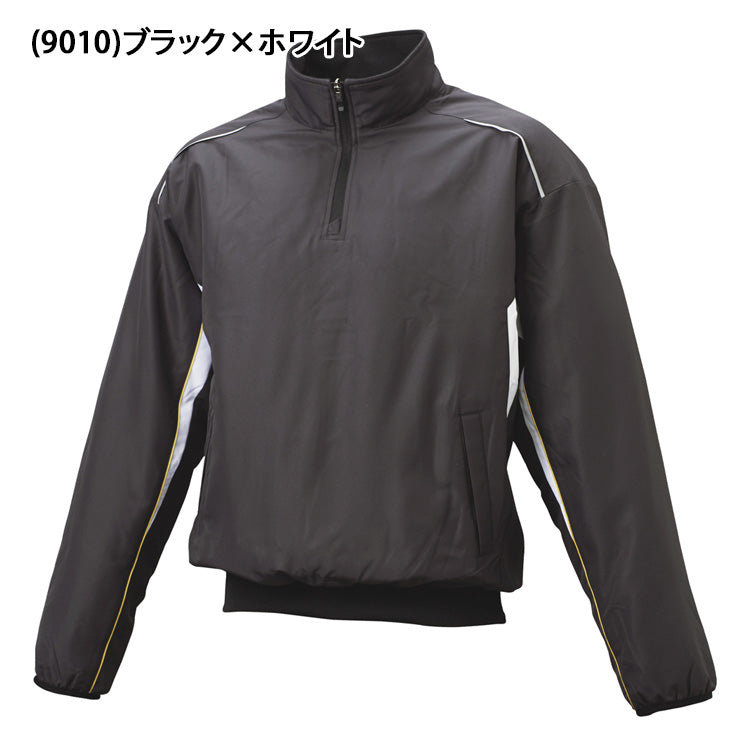 エスエスケイ SSK 野球 蓄熱 ハーフZIP 長袖 中綿プレジャン ジャケット 冬用 BWP2400 グランドコート スポーツウェア ssk26ss2
