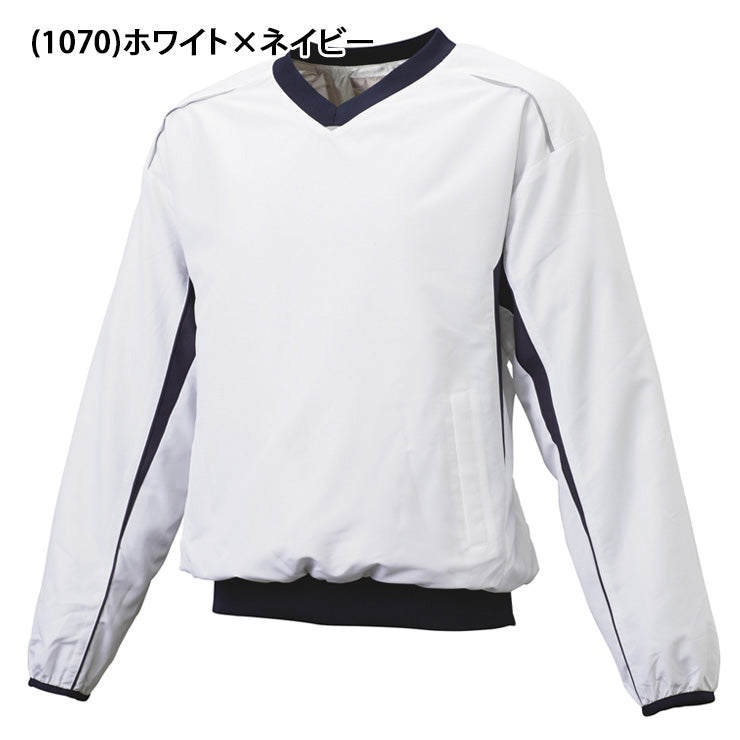 エスエスケイ SSK 野球 蓄熱 Vネック 長袖 裏メッシュプレジャン ジャケット Vジャン 冬用 BWP2410 グランドコート スポーツウェア ssk26ss2