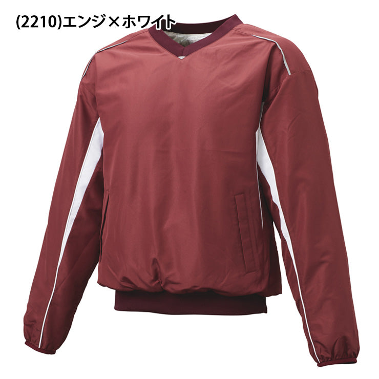 エスエスケイ SSK 野球 蓄熱 Vネック 長袖 裏メッシュプレジャン ジャケット Vジャン 冬用 BWP2410 グランドコート スポーツウェア ssk26ss2