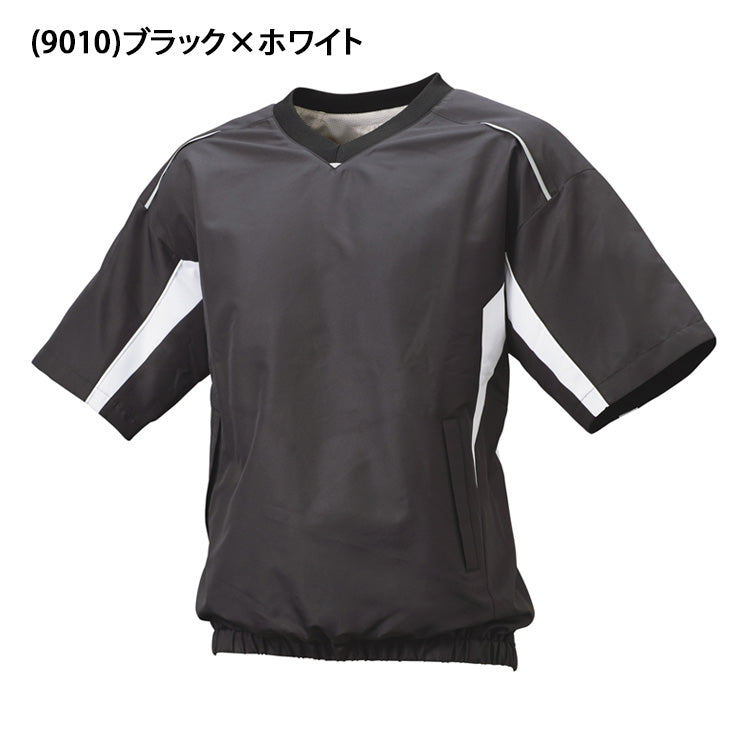 エスエスケイ SSK 野球 Vネック半袖 裏メッシュプレジャン Vジャン ジャケット BWP2410H スポーツウェア ssk26ss2