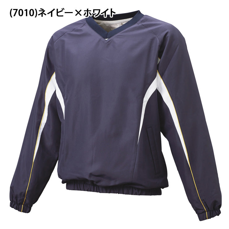 エスエスケイ SSK 野球 Vネック 長袖 裏メッシュプレジャン ジャケット Vジャン BWP2413 グランドコート スポーツウェア ssk26ss2