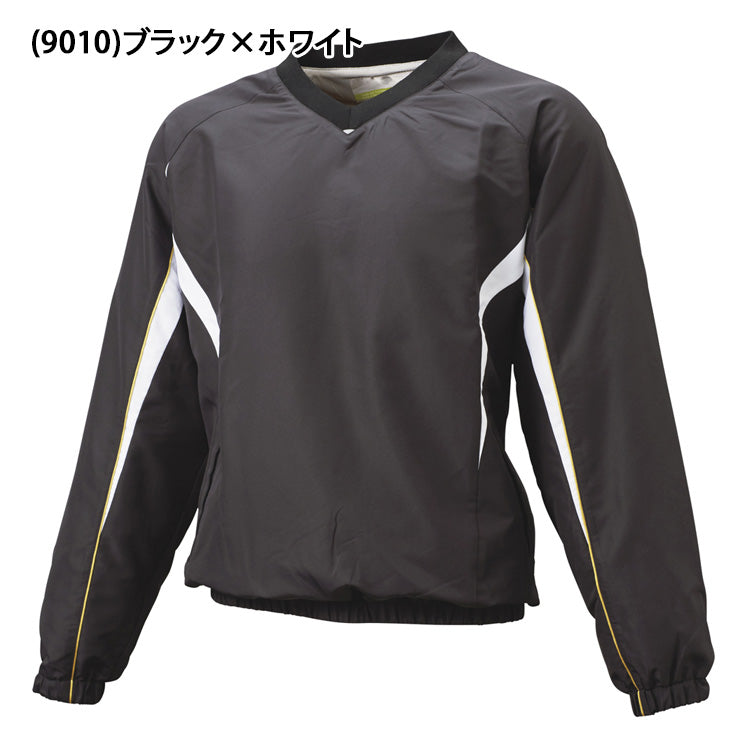エスエスケイ SSK 野球 ジュニア用 Vネック長袖 裏メッシュプレジャン Vジャン ジャケット 少年野球 BWP2413J スポーツウェア ssk26ss2