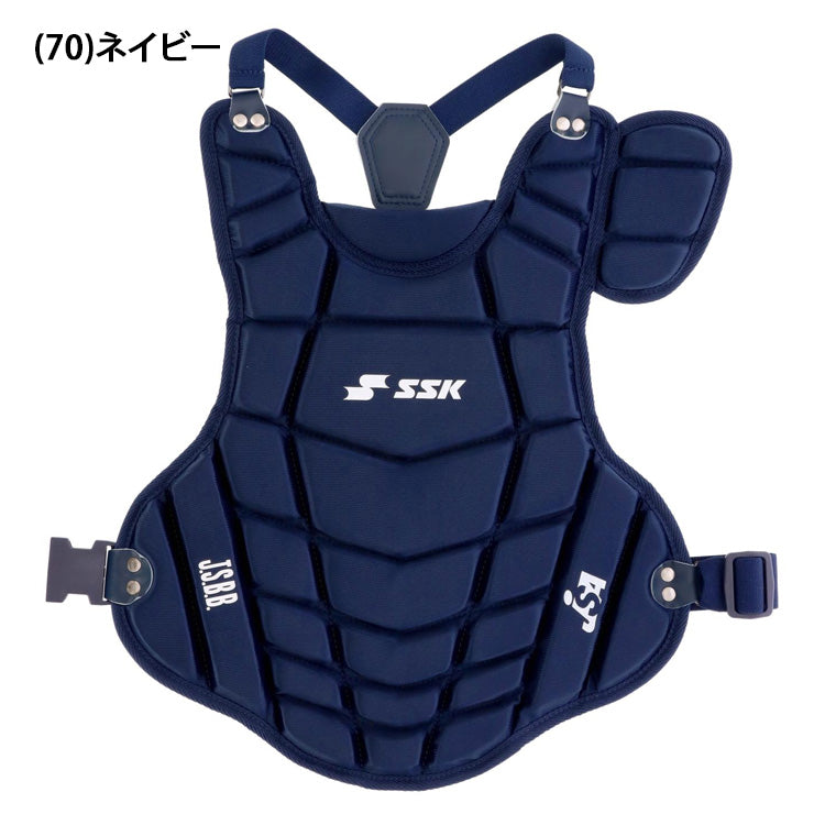 エスエスケイ SSK 野球 少年軟式 ソフトボール キャッチャー用 プロテクター 少年野球 CNSPJ130C J号 11インチ キャッチャー防具 ssk26ss2