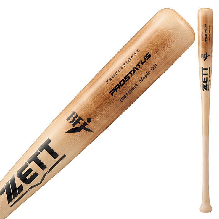 ゼット ZETT 硬式 木製バット プロステイタス 84cm 870g BWT14604 zett26ss