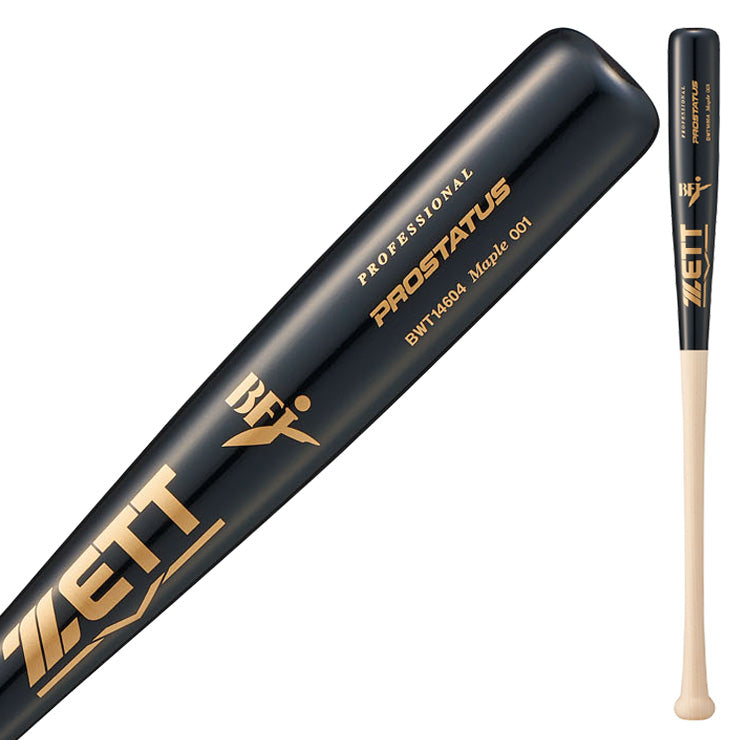 ゼット ZETT 硬式 木製バット プロステイタス 84cm 870g BWT14604 zett26ss