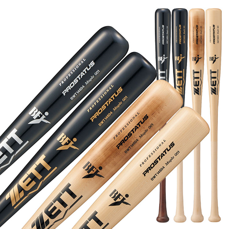 ゼット ZETT 硬式 木製バット プロステイタス 84cm 870g BWT14604 zett26ss