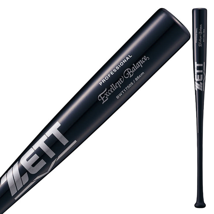 ゼット ZETT 硬式 木製ラミバット エクセレントバランス 85cm 900g BWT17505 トレーニングバット 練習用バット zett26ss