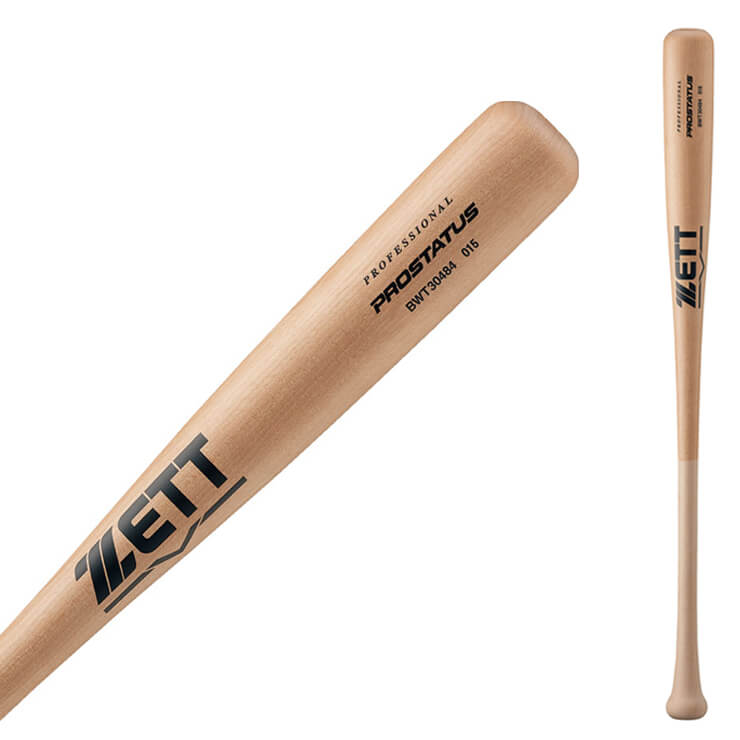 ゼット ZETT プロステイタス 軟式 木製バット 84cm 800g BWT30484 
