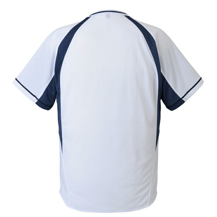 デサント 野球 ベースボールシャツ 2ボタン Tシャツ DB103B descente