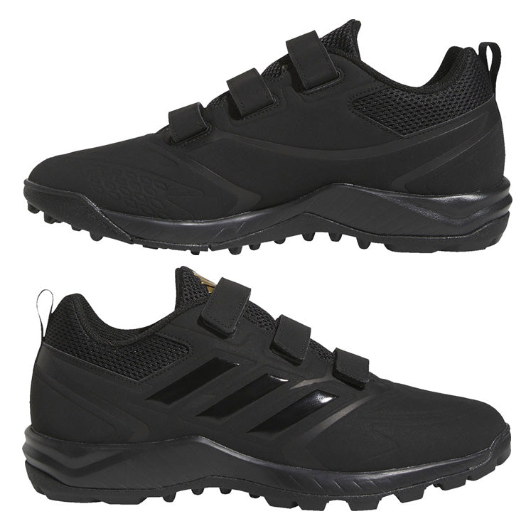 アディダス 野球 トレーニングシューズ 高校野球対応 黒 マジックベルト JAPAN TRAINER AC GW1927 アップシューズ adidas