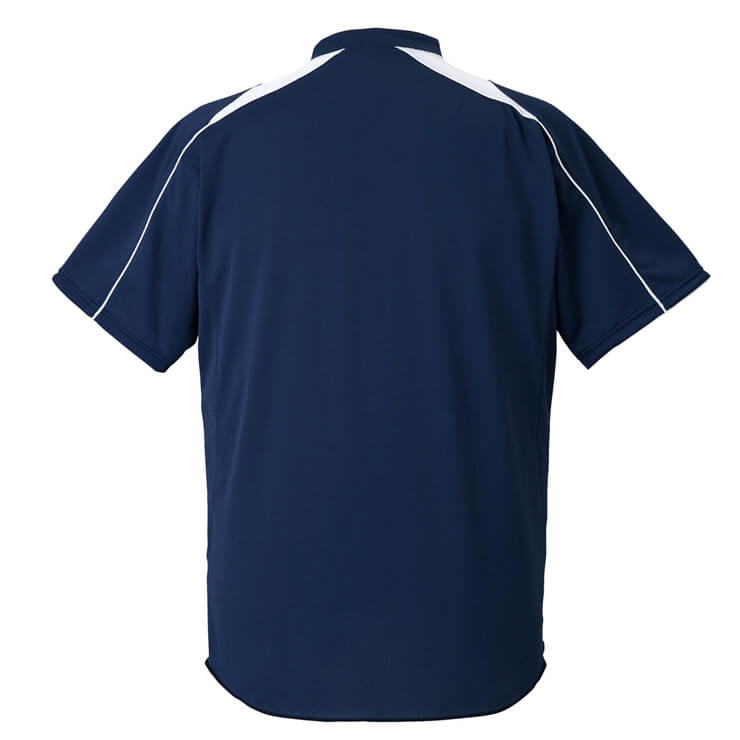 デサント 野球 ジュニア用 ベースボールシャツ 立衿 2ボタン Tシャツ 少年野球 JDB110B descente