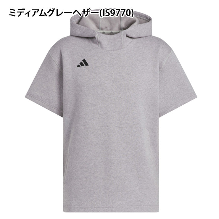アディダス adidas 野球 半袖 パーカー ダグアウト フーディー JRY93 スポーツウェア スウェットシャツ adi26ss