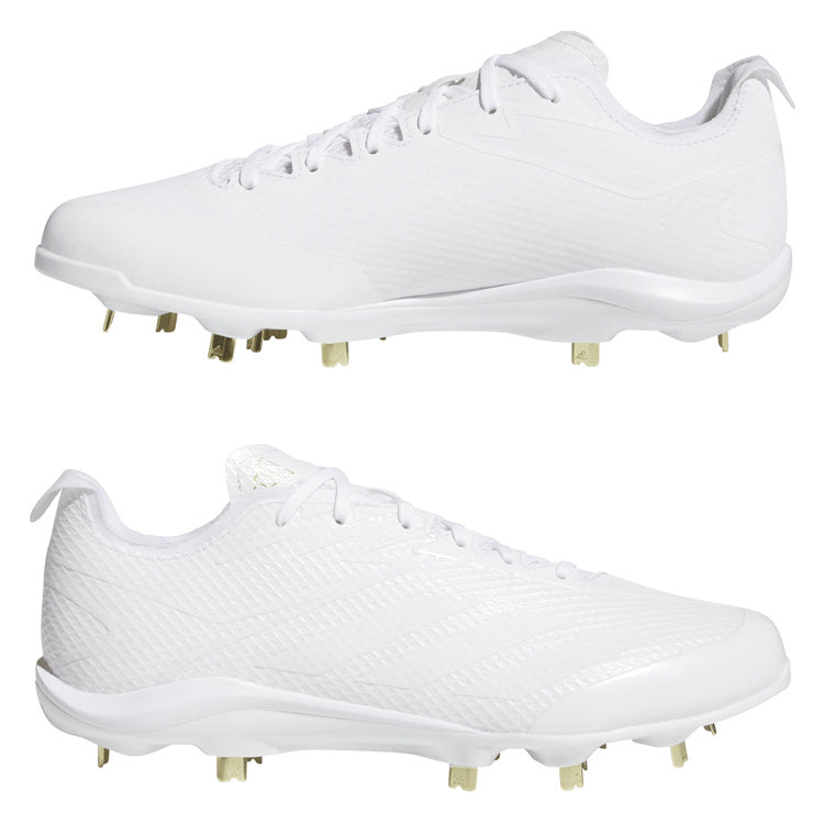 アディダス adidas 野球 白スパイク 高校野球対応 アディゼロ エレクトリック ジャパン JS2116 金具スパイク adi26ss