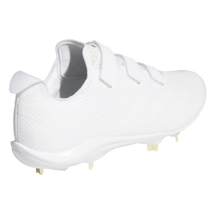 アディダス adidas 野球 白スパイク 高校野球対応 マジックベルト アディゼロ エレクトリック ジャパン JS2166 金具スパイク adi26ss